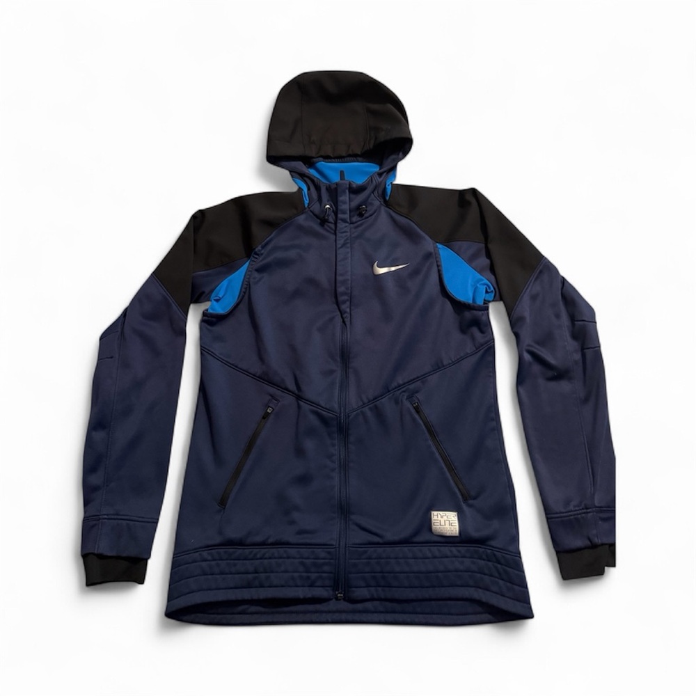 Nike Hyper Elite Navy and Black Jacket Size Medium